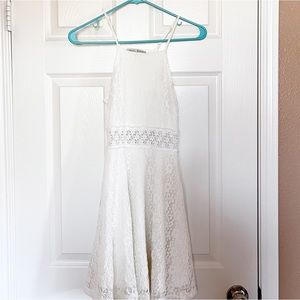 Haute Monde White Lace Dress Size Small